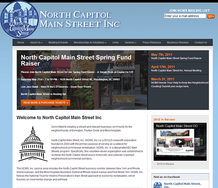 North Capitol Main Street Inc