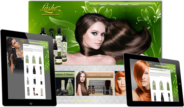 Featured Website Design - Lashe